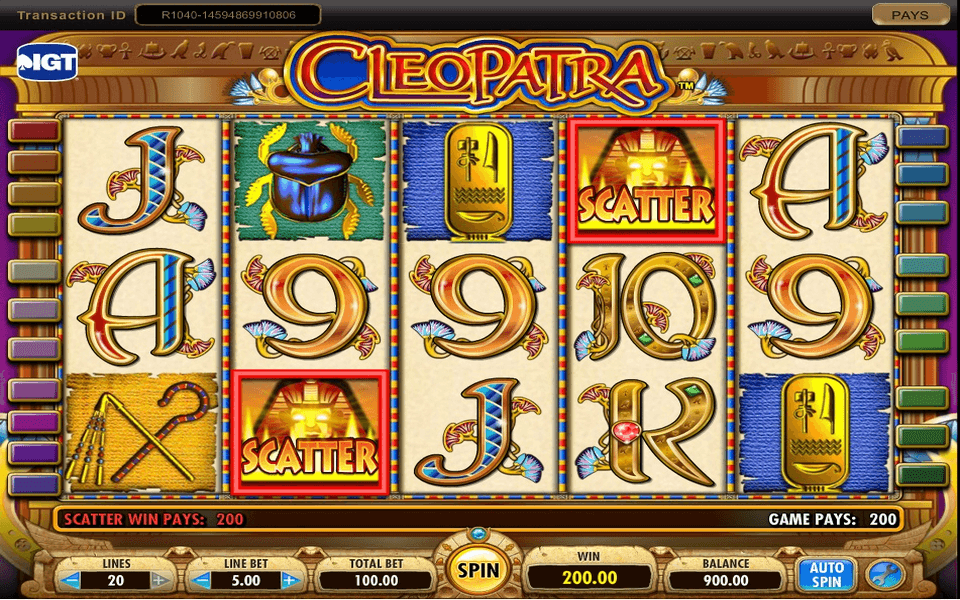 cleopatra free online slots