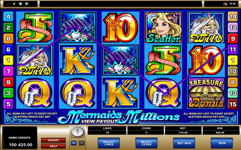 mermaid casino games on line for free